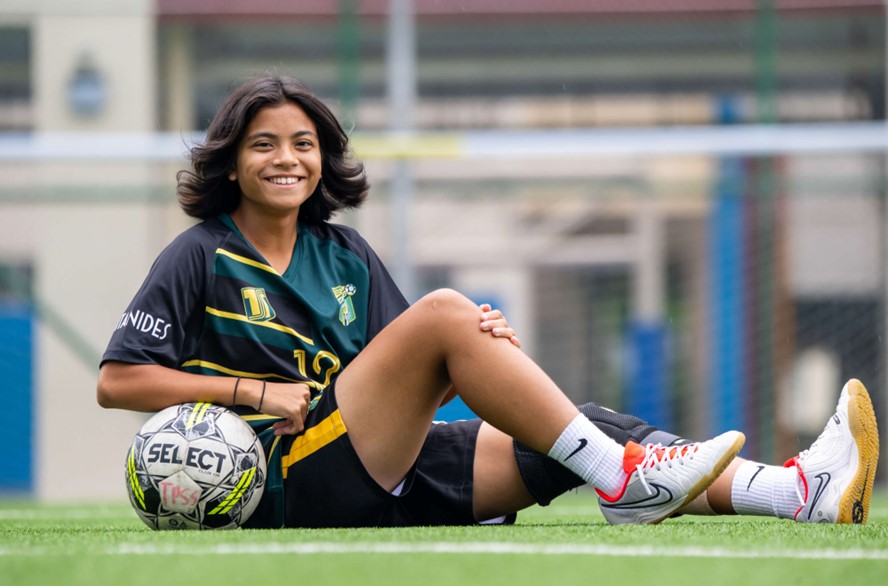 Scoring her way from school team captain to SEA Games gold